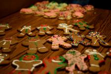 Gingerbread cookies we made