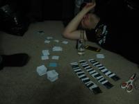 Playing Cards Against Humanity at Cody's house