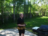 Cody at his Memorial Day party