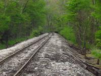 Some train tracks