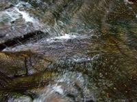 Bottom of the waterfall at South Chagrin Reservation