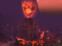 The Tower of Sulfuron in Mount Hyjal