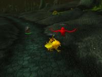 Colorful gryphons in Shadowmoon Valley