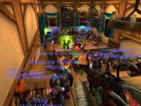 Everyone swarming the Stormwind PvP vendors after finding out about a glitched "free" item