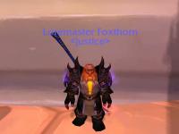 Loremaster Foxthorn! Finally!
