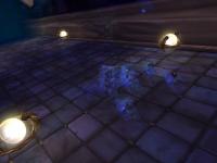 A bunch of ghostly gryphons flying back to Ulduar after a wipe