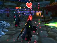 Doing Love is in the Air stuff in Stormwind on Foxthorn