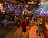 The Goldshire Inn on Moon Guard is completely packed