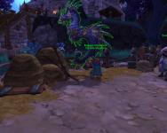 The seahorse showing up as one of my random mounts at my Garrison stables