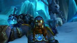 Taking a selfie with the Lich King