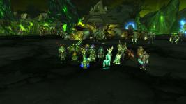 Posing after our first N Archimonde kill